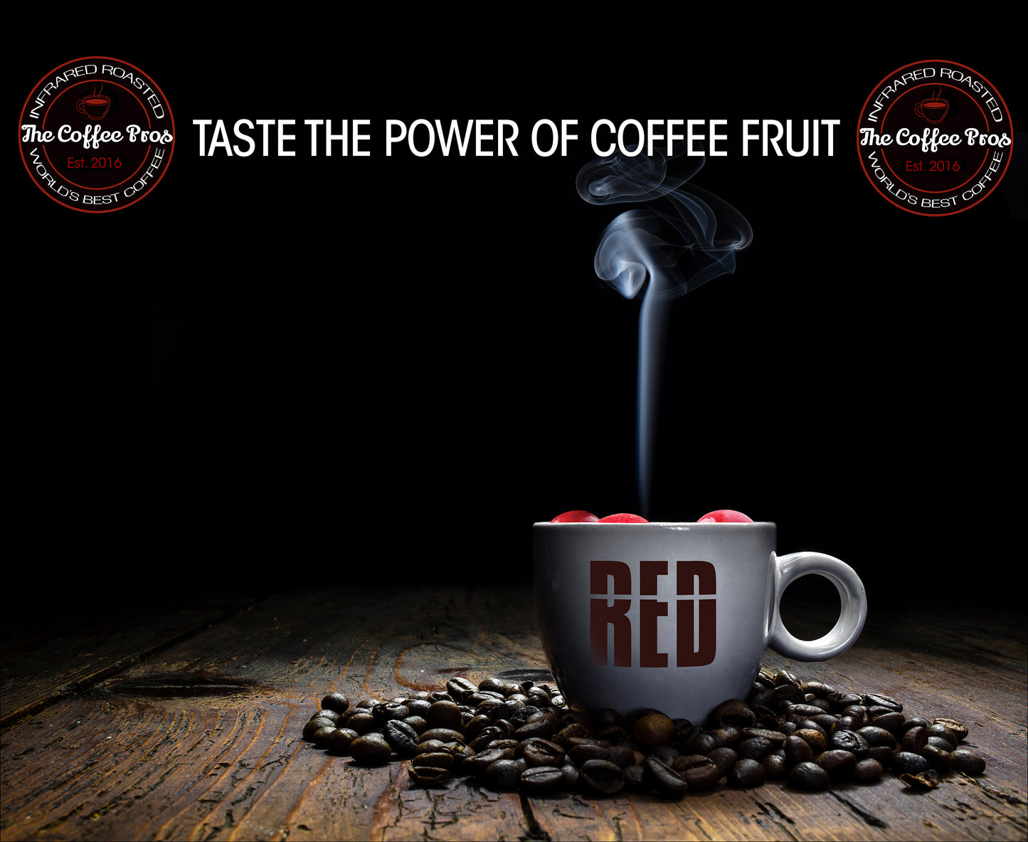 10' x 7.5' Coffee Pros Event Back Drop