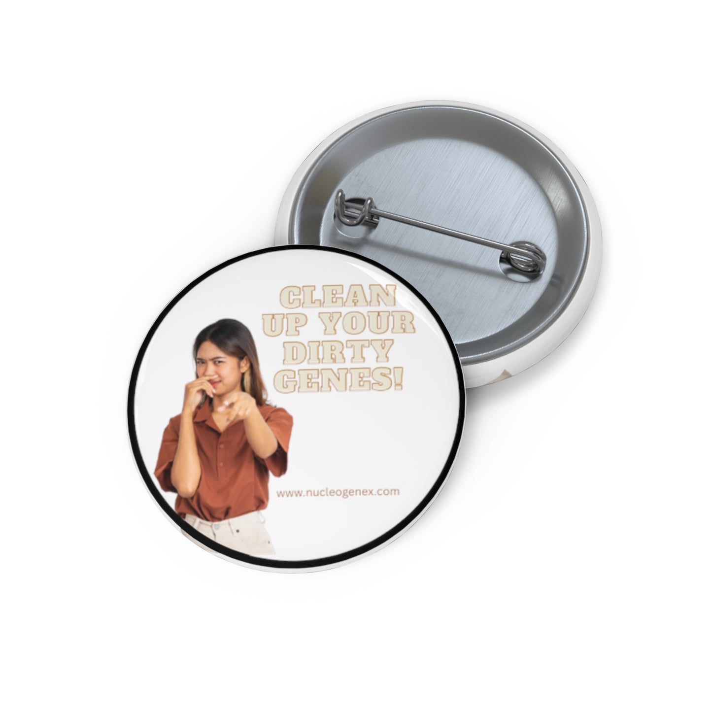 Custom Pin Buttons
