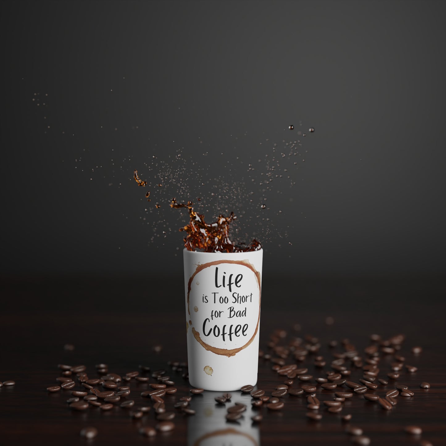 Conical Coffee Mugs (3oz, 8oz, 12oz)