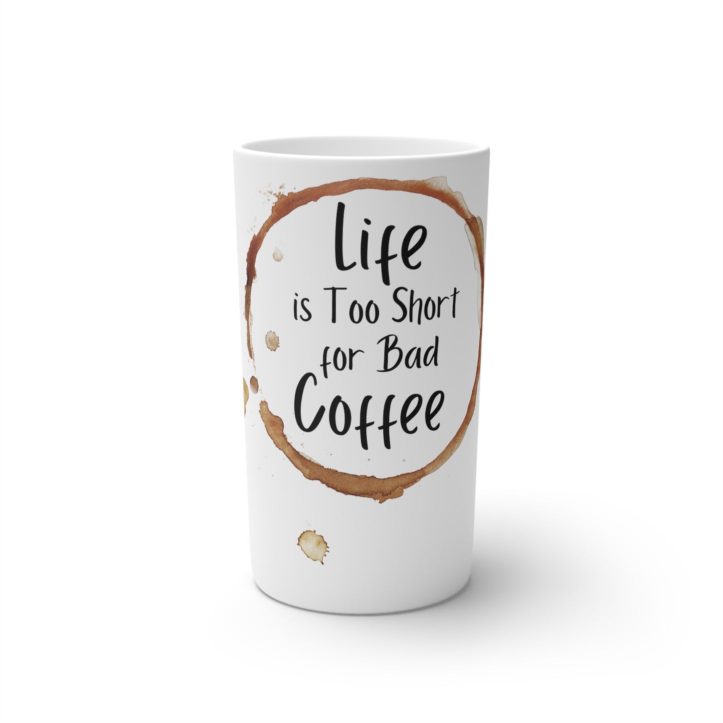 Conical Coffee Mugs (3oz, 8oz, 12oz)