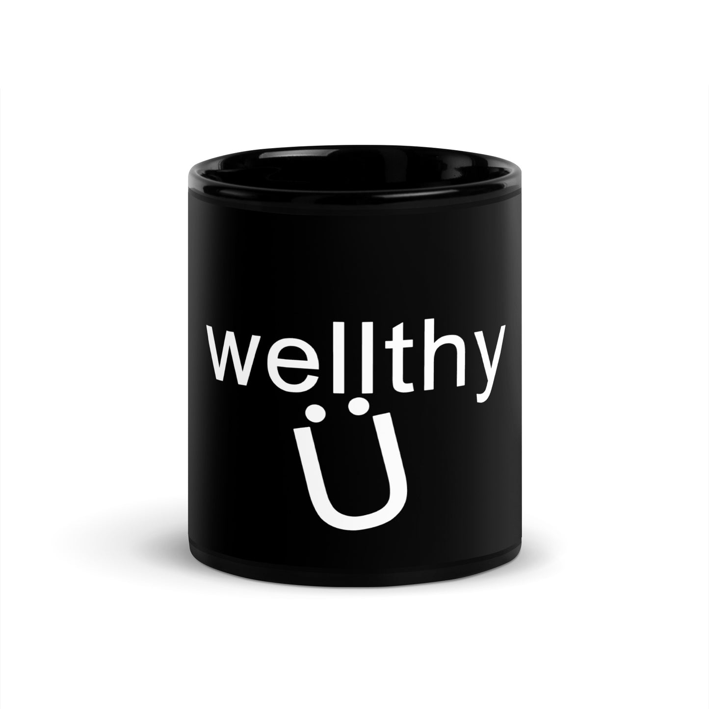 Black Glossy Mug
