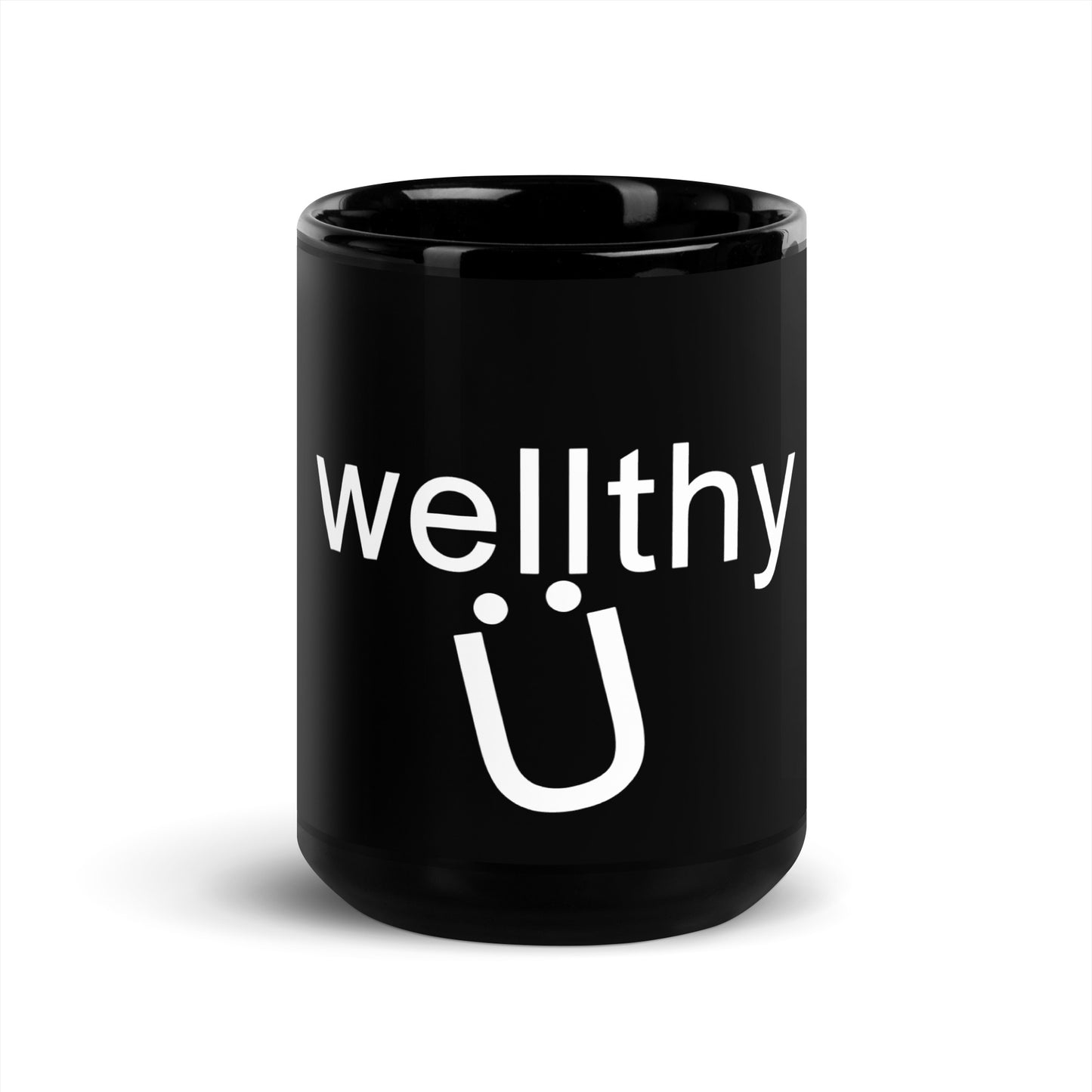 Black Glossy Mug
