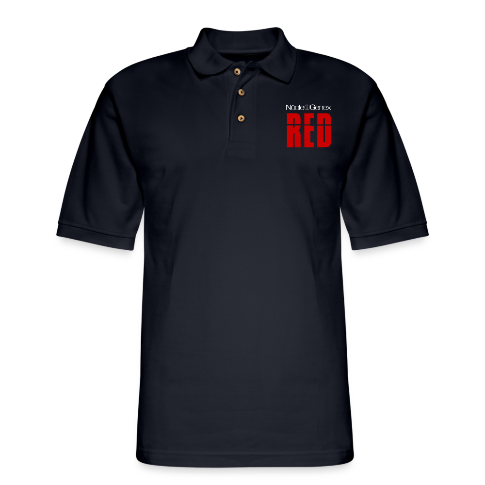 Men's Pique Polo Shirt - midnight navy