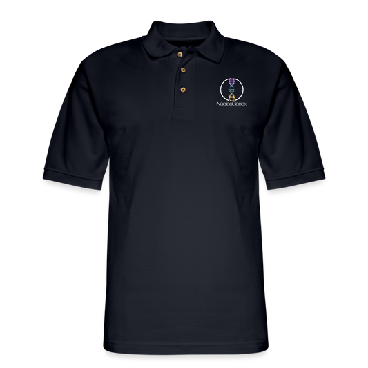 Men's Pique Polo Shirt - midnight navy