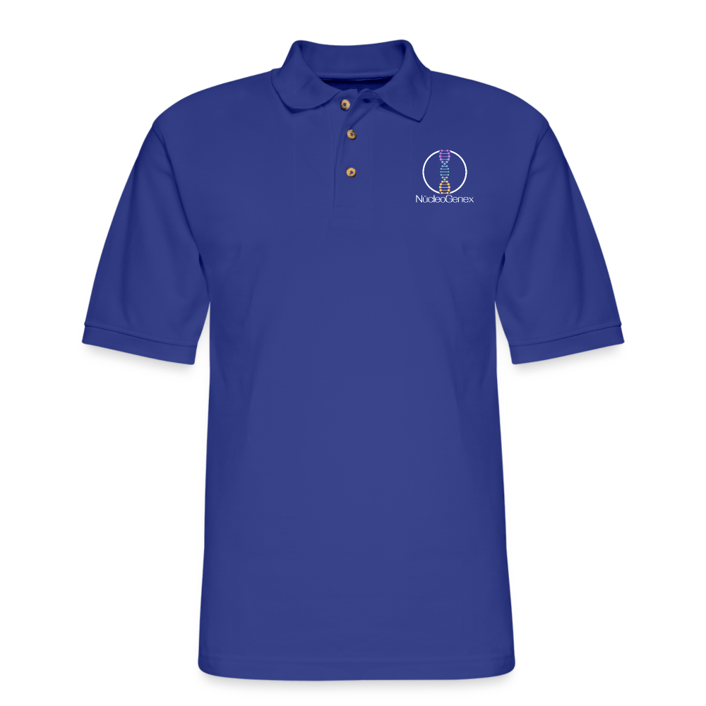 Men's Pique Polo Shirt - royal blue