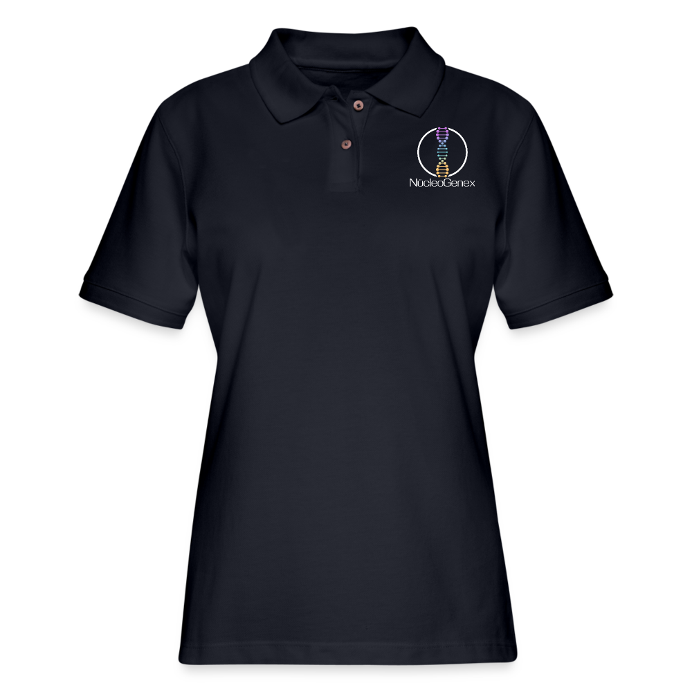 Women's Pique Polo Shirt - midnight navy