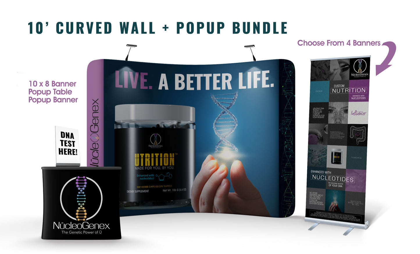 10' Curved Bundle - A Better Life
