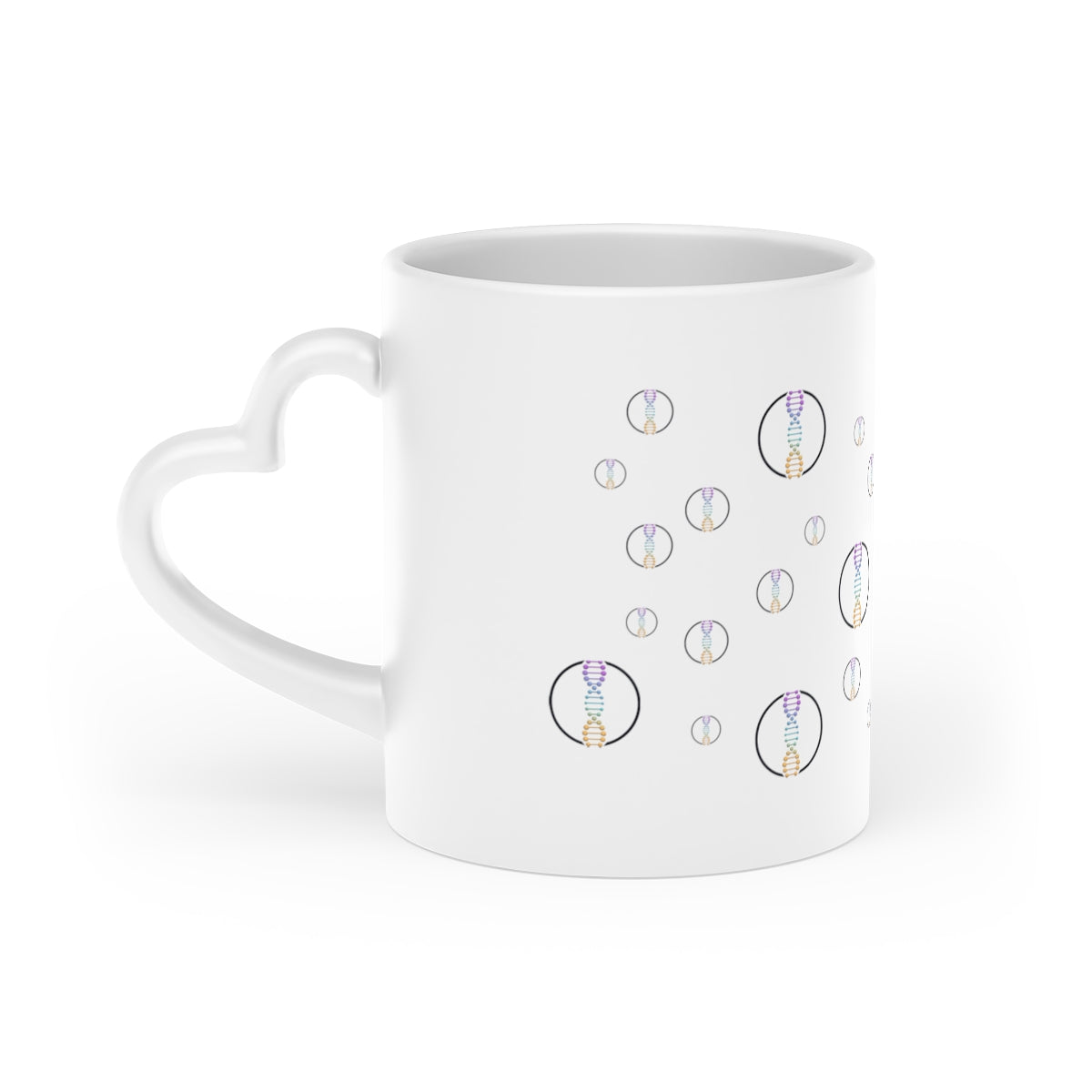 Heart-Shaped Mug Nucleo Logo